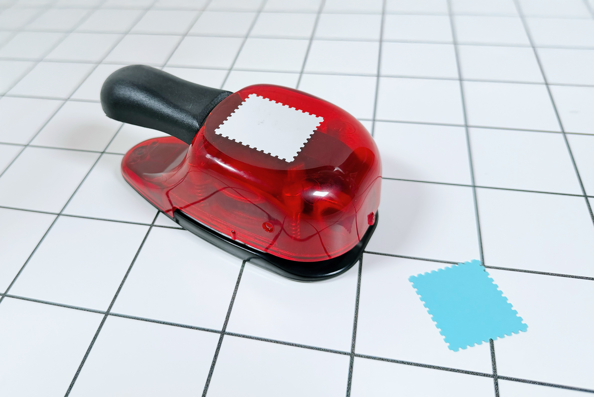 Junk Stamps Paper Punch — Stamp Hole Puncher product photo