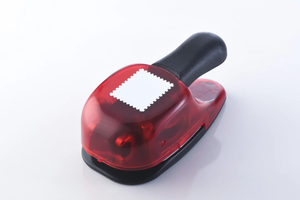 postage stamp paper punch hole puncher cutting rectangle 3.2 x 3.6 cm
